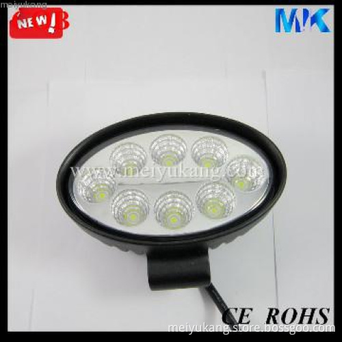 24W LED Work Light 12V/24V Ford Head Lamp Factory Directly